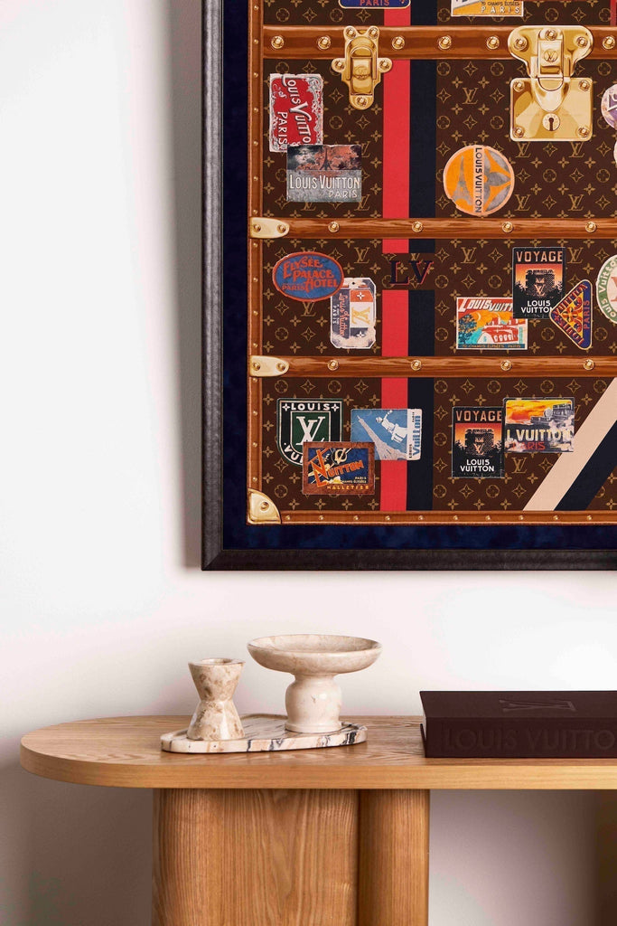 Custom Framing a Silk Scarf