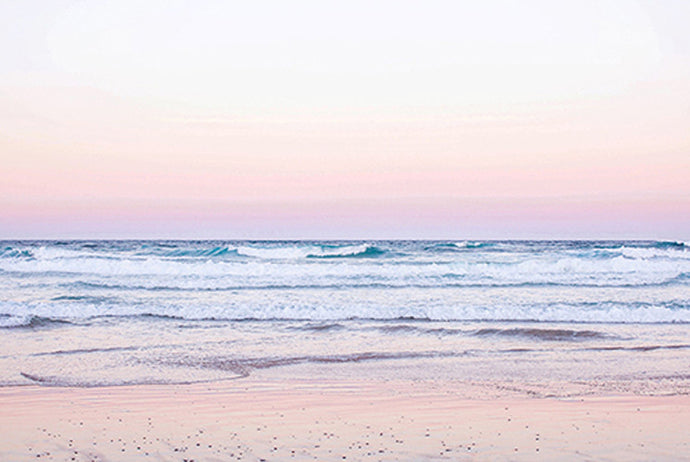 Dusk by Kara Rosenlund - Australian landscape photography of a seascape at dusk.