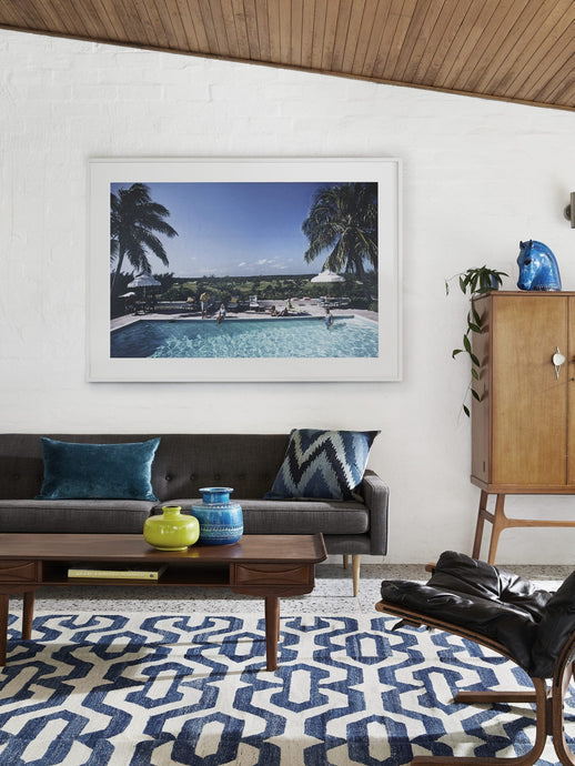 Creating Uplifting Spaces with Slim Aarons Photography