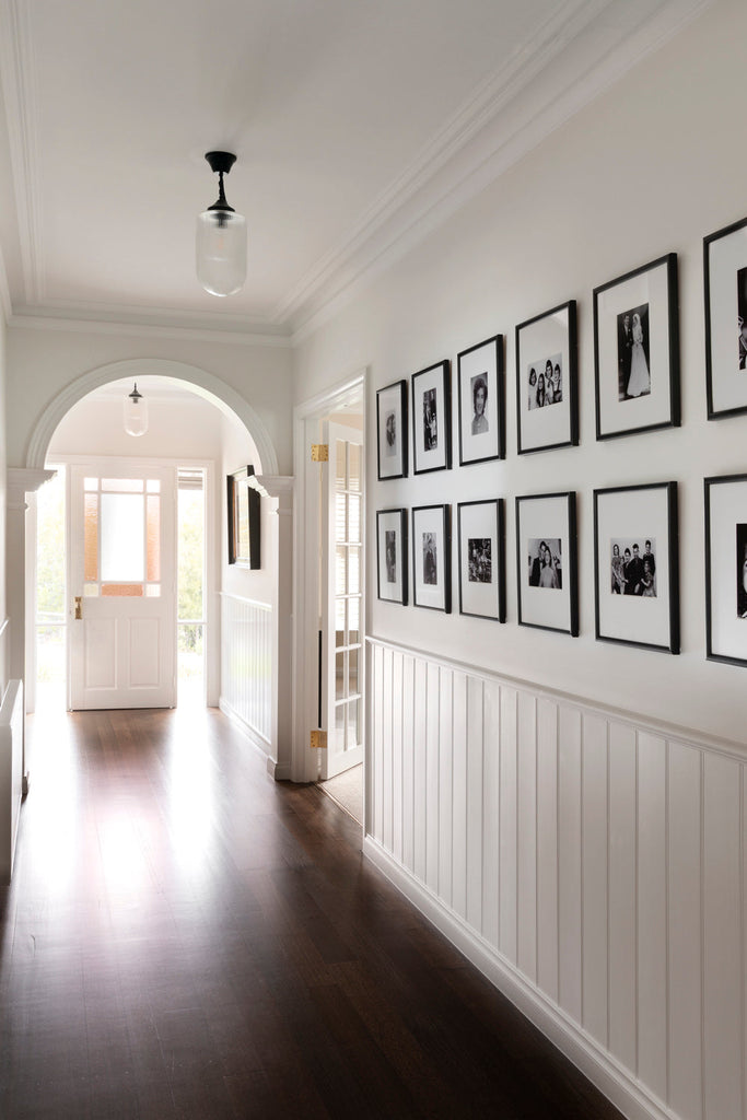 Designing a Gallery Wall for Family Photographs