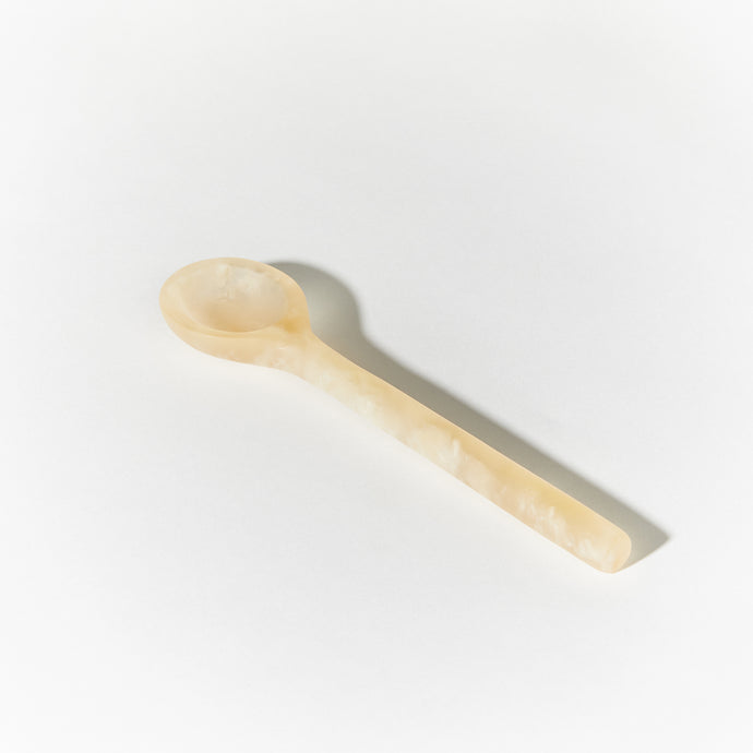 Bar Spoon Coral by Keep Store - An image of a resin bar spoon in coral.