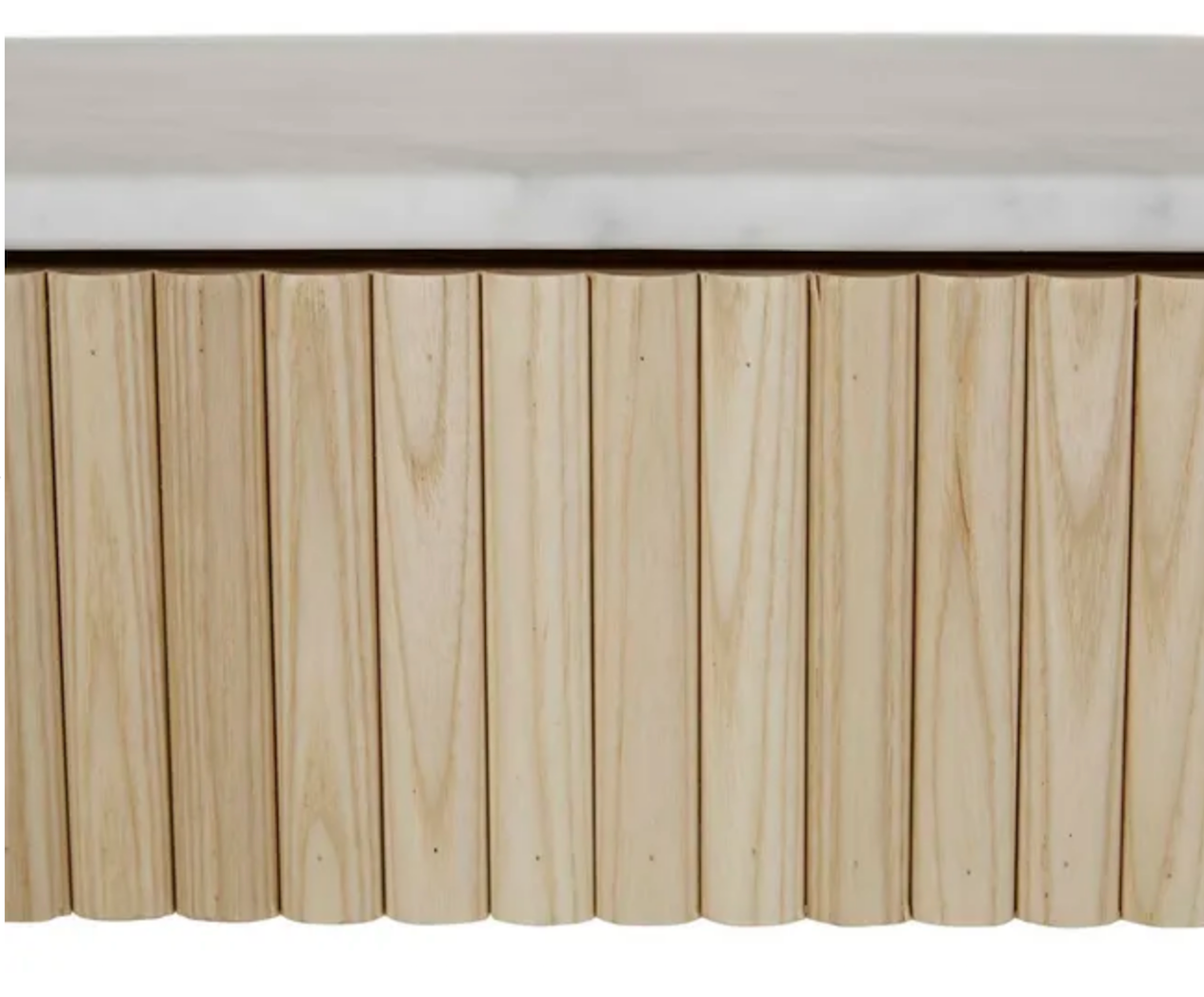 Benjamin Ripple Grand Marble Console by GlobeWest | FRAMING TO A T