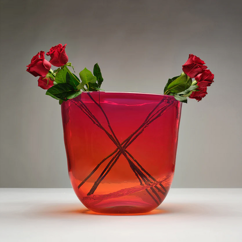 Enigma Magenta Vase