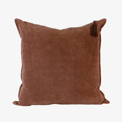 Hudson Corduroy Cushion Clay Large