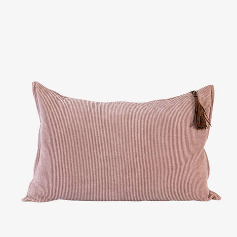 Hudson Corduroy Cushion Soft Musk Rectangle