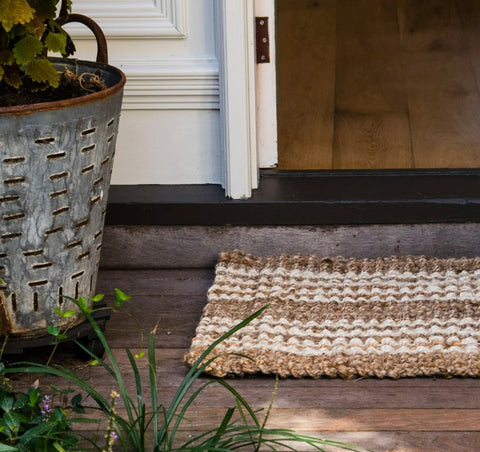 Osbourne Stripe Doormat Natural