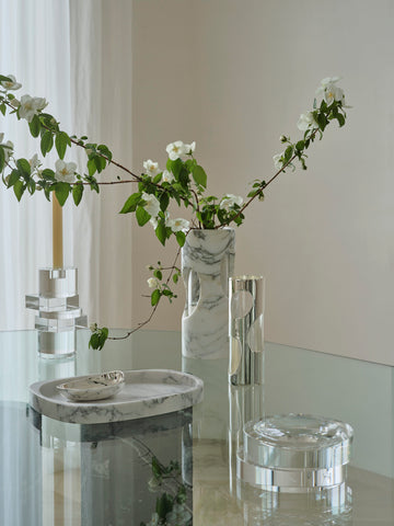 Pietra Silver Vase