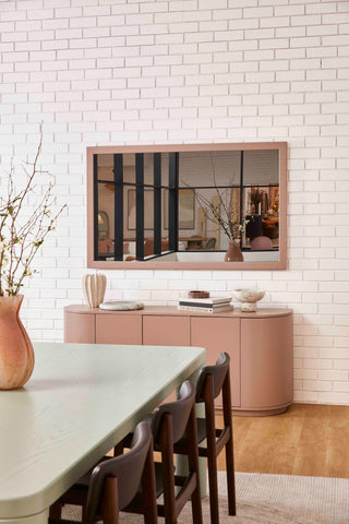 Custom Colour-Matched TV-Mirror Frame