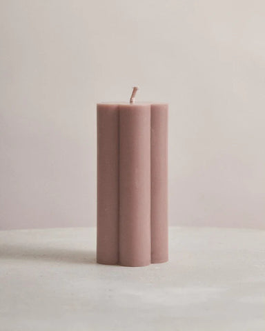 Poppy Floral Candle - Mallow