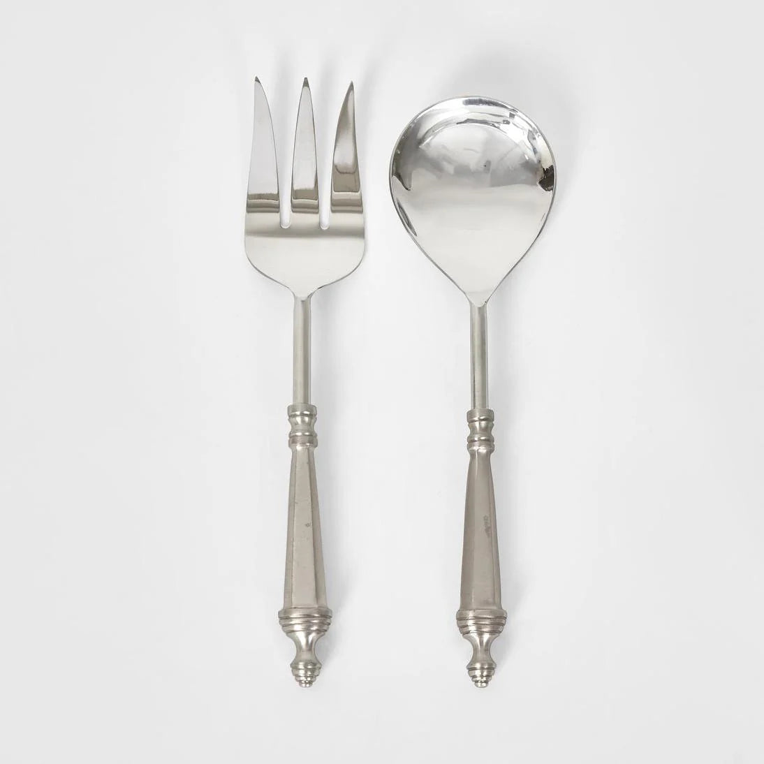 Salad Servers with French Handle