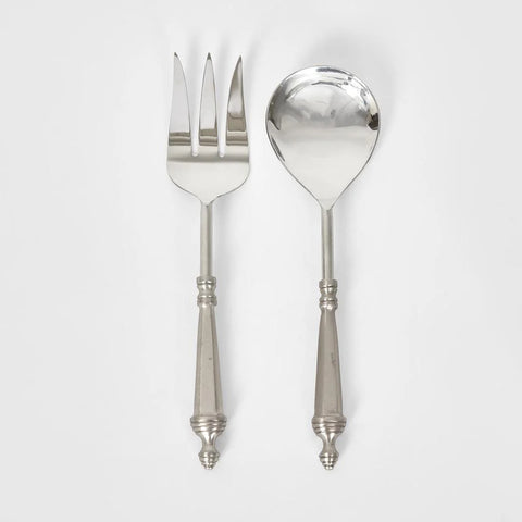 Salad Servers with French Handle