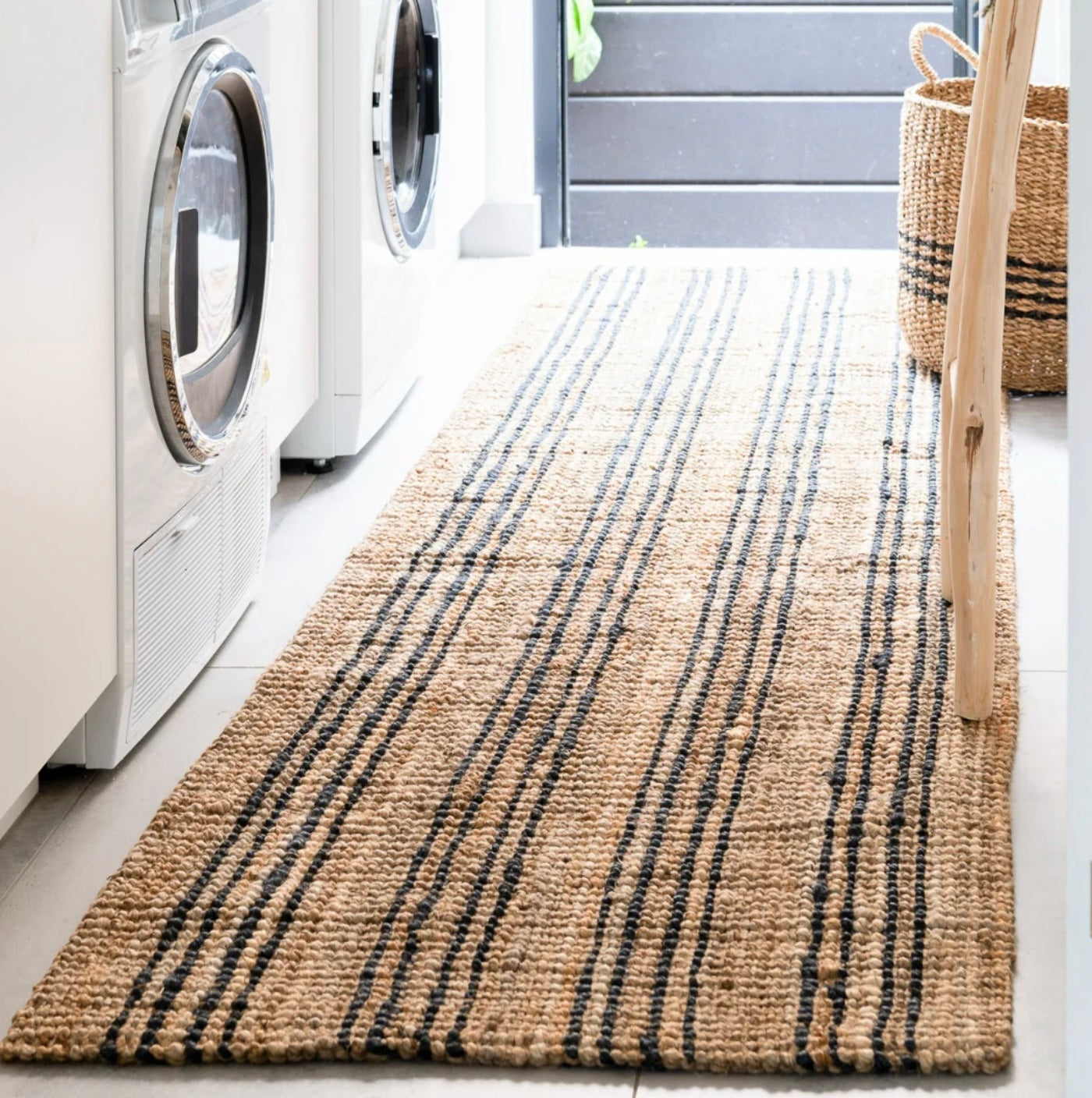 Smith Stripe Jute Runner