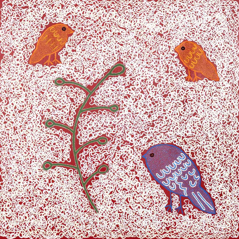Photographic Edition print by Geraldine Napangardi Granites depicting the snakevine Dreaming.