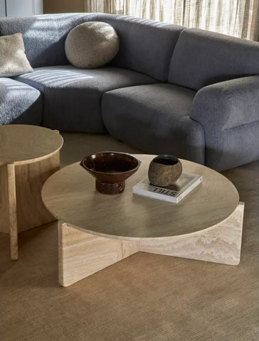 Acadia River Stone Bowl Large Grey