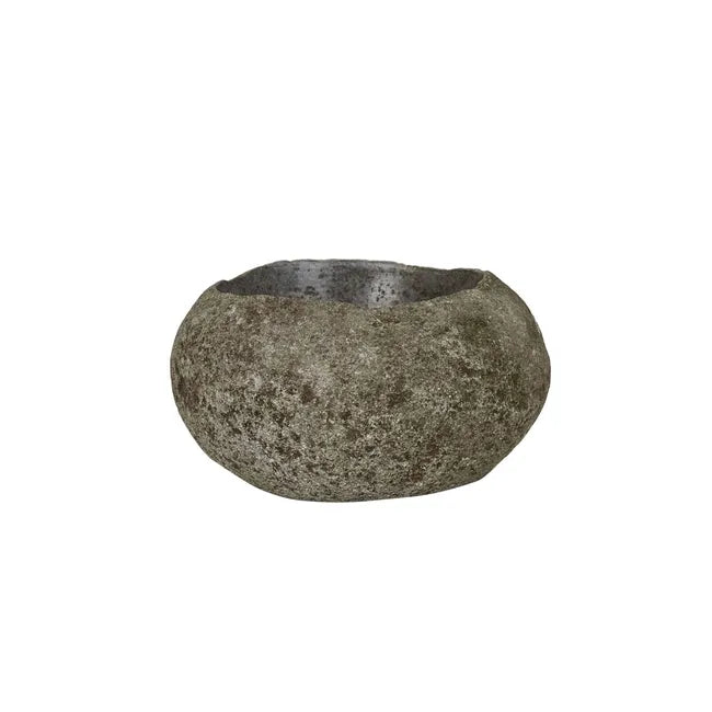 Acadia River Stone Bowl Large Grey