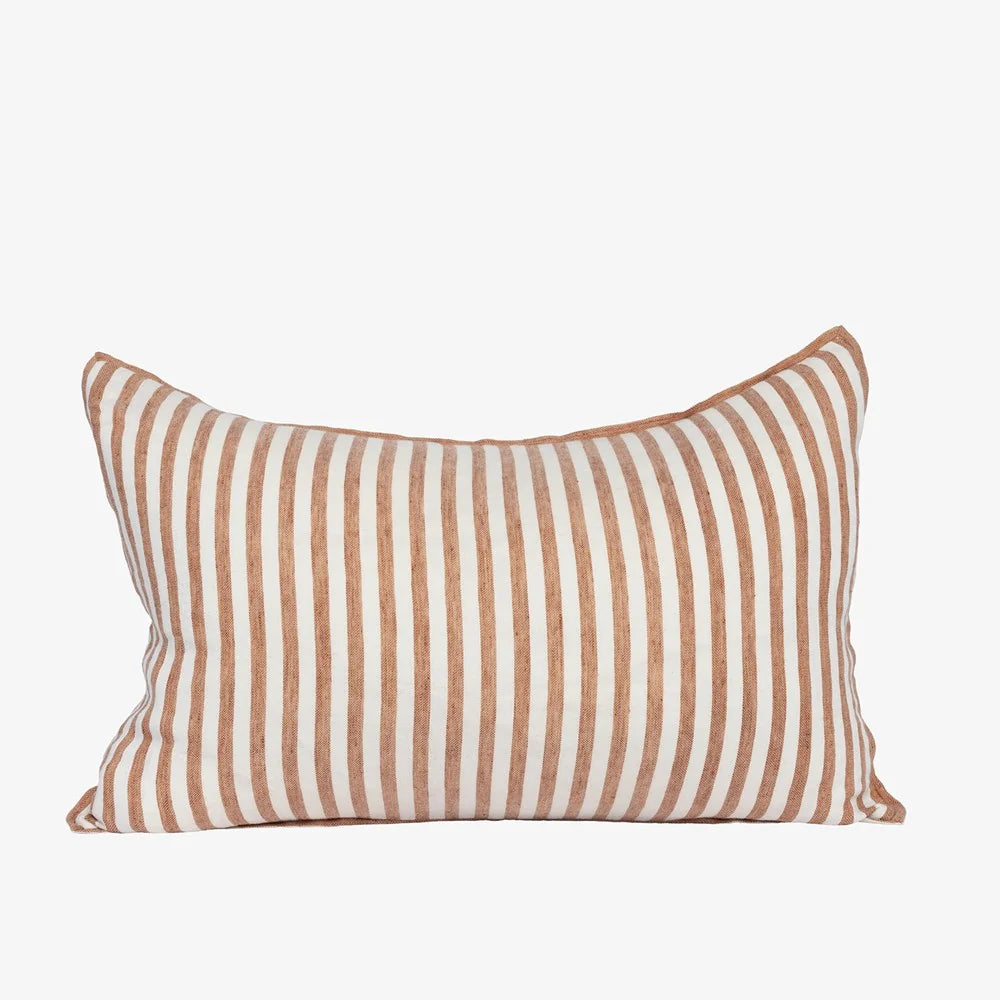 Drift Cushion Nutmeg/White