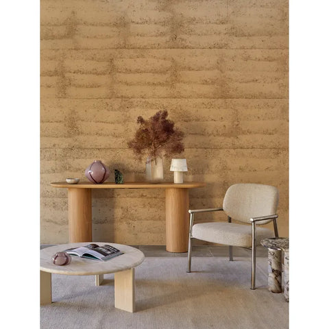 Easton Osha Table Lamp - White Marble