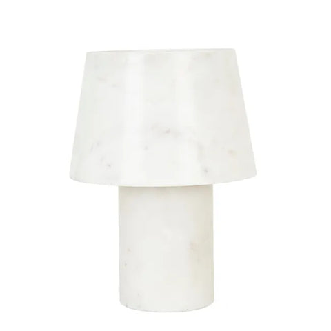Easton Osha Table Lamp - White Marble