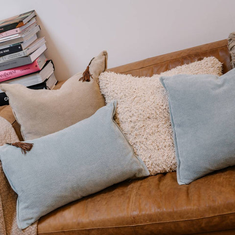 Hudson Corduroy Cushion Natural