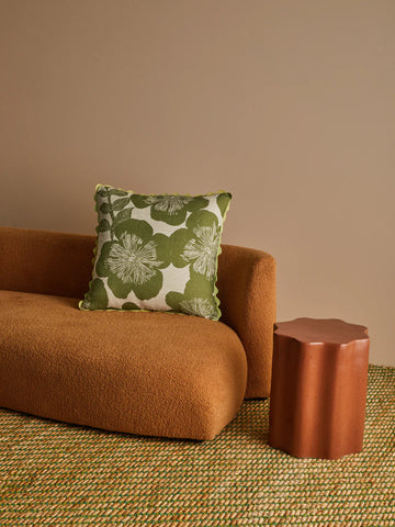 Jardin Khaki Linen 60cm Cushion