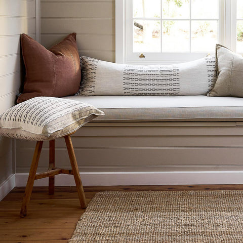 Luca Linen Cushion Clay