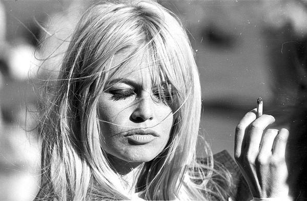 Brigitte Bardot Black and White