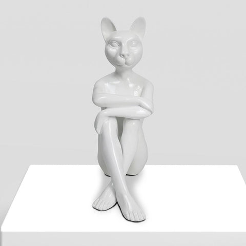 City Kitten Sculpture