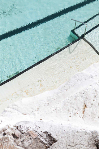 Bondi Pools 6 by FINEPRINT co - A photograph of Bondi's iconic ocean pool.