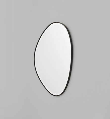 Pebble Mirror Black (70 x 90)