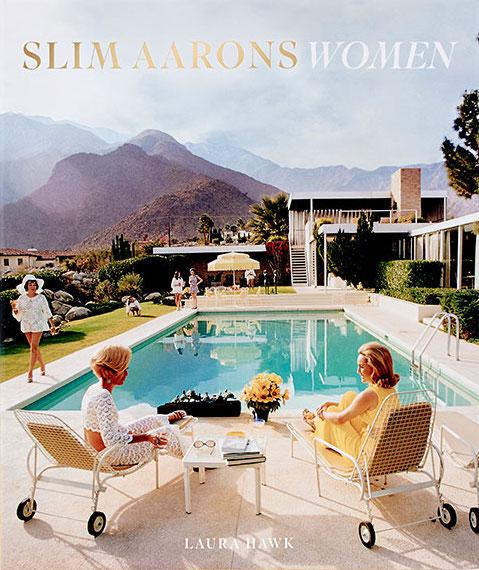 Slim Aarons Women by Slim Aarons, Laura Hawk, Getty Images (UK) Ltd - Classic Vintage Pool image with two women on sun beds with rolling mountains in background
