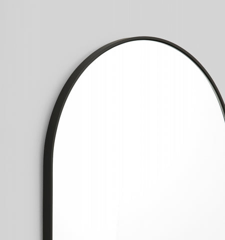 Bjorn Arch Mirror Black (55 x 85)