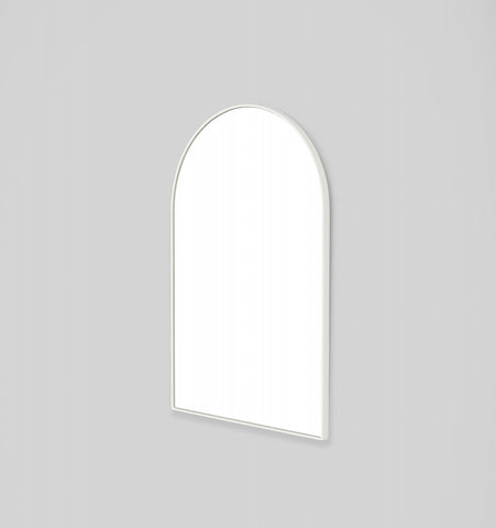 Bjorn Arch Mirror Bright White (55 x 85)