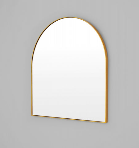 Bjorn Arch Mirror Brass