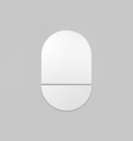 Bjorn Arch Mirror Bright White