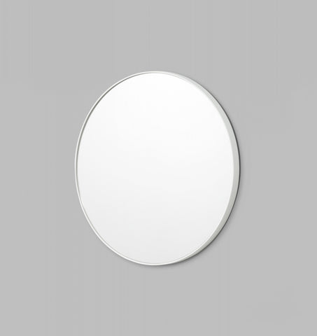 Bjorn Round Mirror White