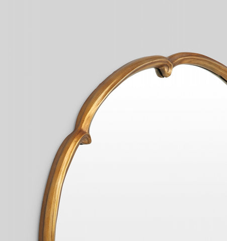 French Maid Mirror Gold