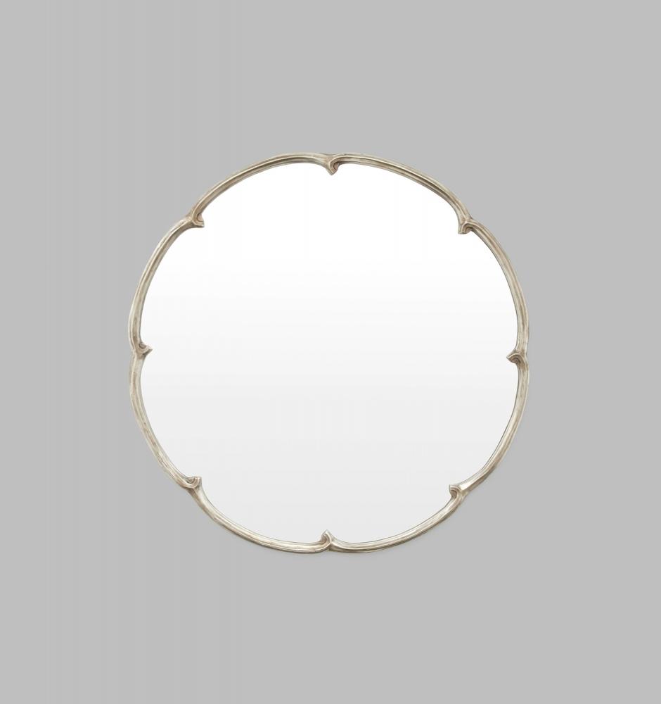 French Maid Silver Mirror